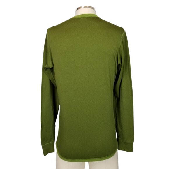 Patagonia Men's Vintage R1 Polartec Power Grid Fleece Sweater Green Sz Small - Picture 4 of 9
